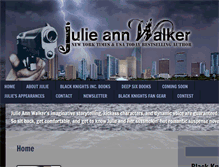 Tablet Screenshot of julieannwalker.com